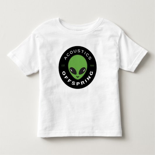 TODDLER - Akoestische veer + vuur het op rug Kinder Shirts (Voorkant)