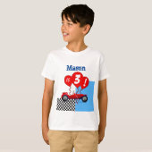 Toddler Boy Birthday    T-shirt (Voorkant volledig)