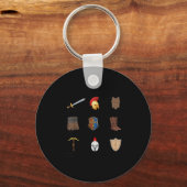 Toddler Boy God Says I Am Armor Of God Brother Son Sleutelhanger (Voorkant)