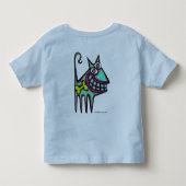 Toddler Cat/Dog Kinder Shirts (Achterkant)