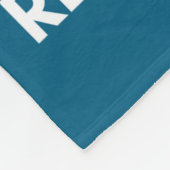 Toddler Christmas Ugly Sweater Guess What Reindeer Fleece Deken (Hoek)