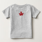 Toddler Cool Canada T-shirt Retro Souvenir (Achterkant)