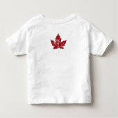 Toddler Cool Canada T-shirt Retro Souvenir (Achterkant)