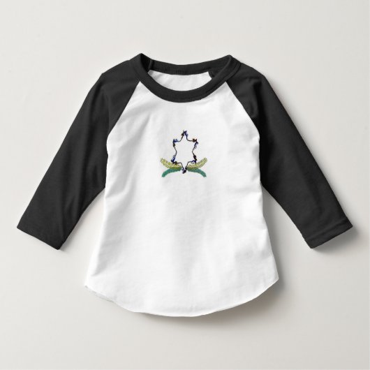 TODDLER CREST RAGLAN T-SHIRT (Voorkant)