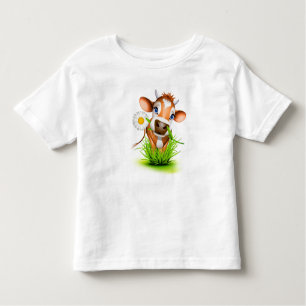 Toddler Daisy Cow T-Shirt