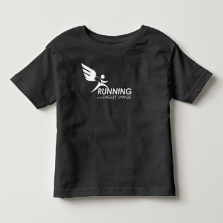Toddler Dark T-shirt: Het lopen met de vleugels va Kinder Shirts