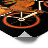 Toddler Doxycycline Long Hair Dachshund Christmas  Poster (Hoek)