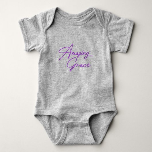 Toddler één stuk 'Amazing Grace' Romper (Voorkant)