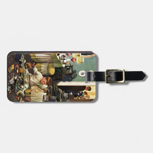 Toddler Empties Purses Bagagelabel (Voorkant horizontaal)