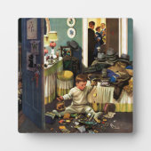 Toddler Empties Purses Fotoplaat (Voorkant)