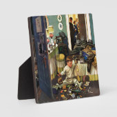 Toddler Empties Purses Fotoplaat (Voorkant)