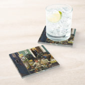 Toddler Empties Purses Glazen Onderzetter (Schuin)