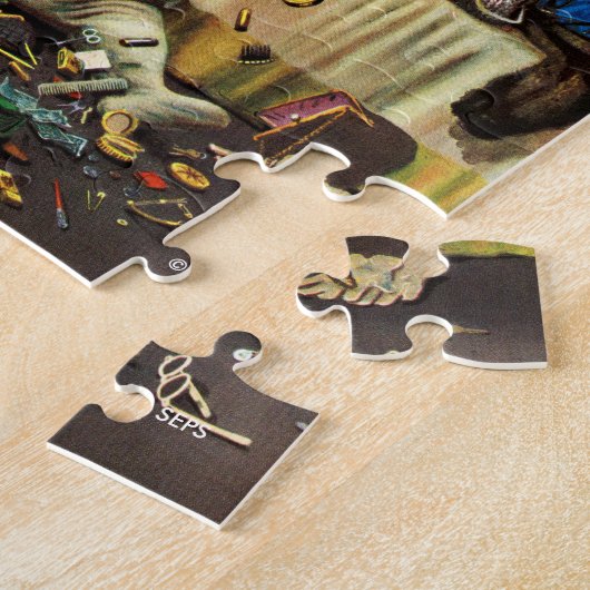 Toddler Empties Purses Legpuzzel (Zijkant)