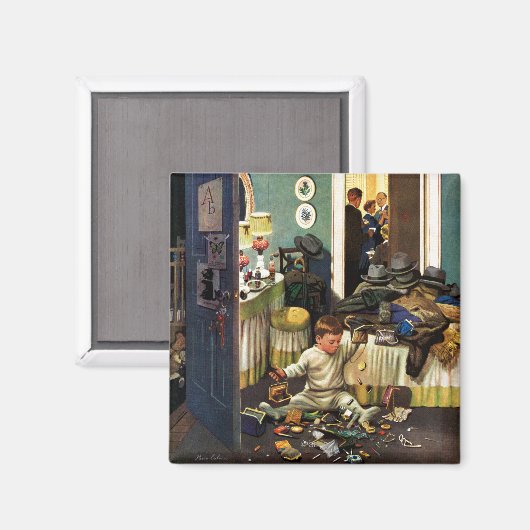 Toddler Empties Purses Magneet (Voorkant / Achterkant)