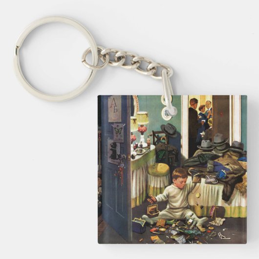 Toddler Empties Purses Sleutelhanger (Voorkant)