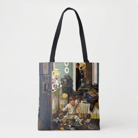 Toddler Empties Purses Tote Bag (Voorkant)