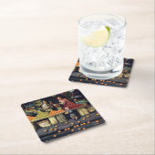 Toddler en Sinaasappels Kartonnen Onderzetters (Insitu)