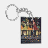 Toddler en Sinaasappels Sleutelhanger (Voorkant Links)