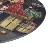 Toddler en Sinaasappels Snijplank (Hoek)