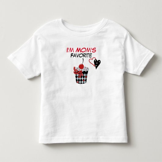 Toddler Fine Jersey T-Shirt van mama (Voorkant)