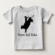 Toddler Future Bull Rider Long Hoeve T Shirt