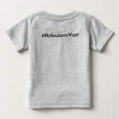 Toddler Future Bull Rider Long Hoeve T Shirt (Achterkant)