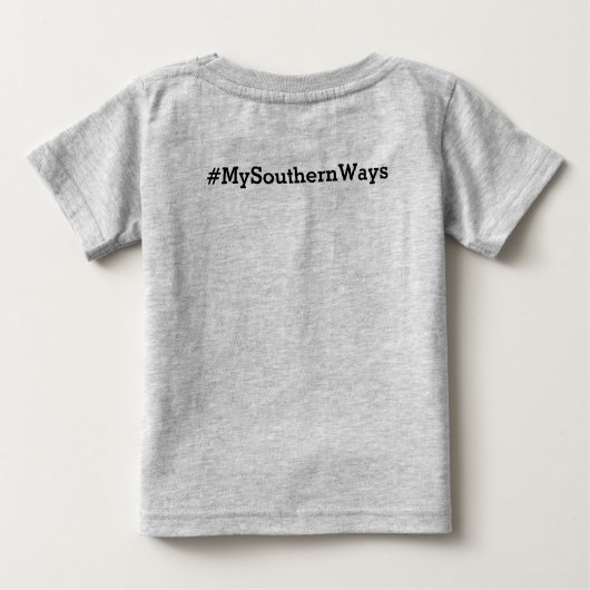 Toddler Future Bull Rider Long Hoeve T Shirt (Achterkant)