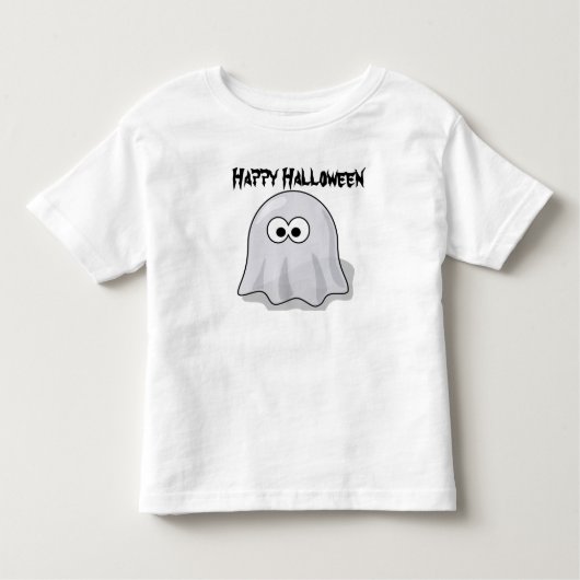 Toddler Ghost Halloween Shirt (Voorkant)