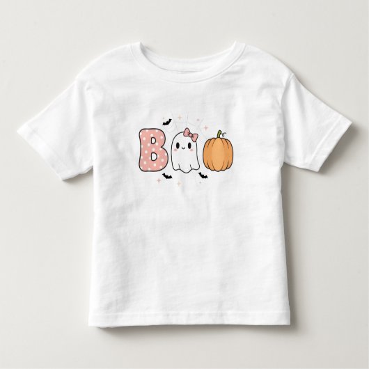 Toddler Girl Halloween shirt (Voorkant)