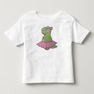 Toddler Girls Dinosaur T-Rex Dress Kinder Shirts