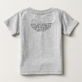 Toddler Grey T-shirt Rainbow Cirkel (Achterkant)