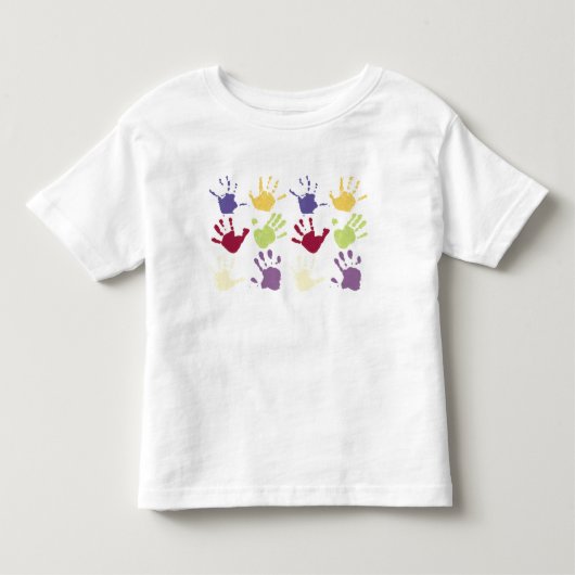 Toddler Handprint Shirt (Voorkant)