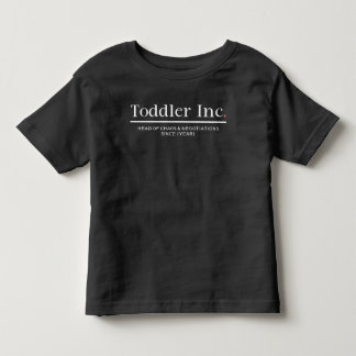 Toddler Inc. Hoofd van Chaos Grappige Kinderen T-S Kinder Shirts