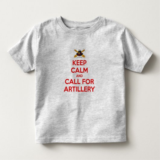 Toddler Keep Calm T-shirt (Voorkant)