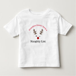 Toddler-kerstcitaat T-Shirt