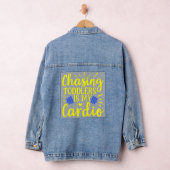 Toddler Love Mom Denim Jacket (Hangar)
