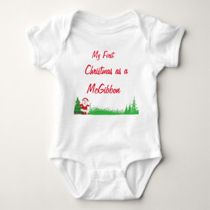 Toddler Mijn eerste kerstpak Romper