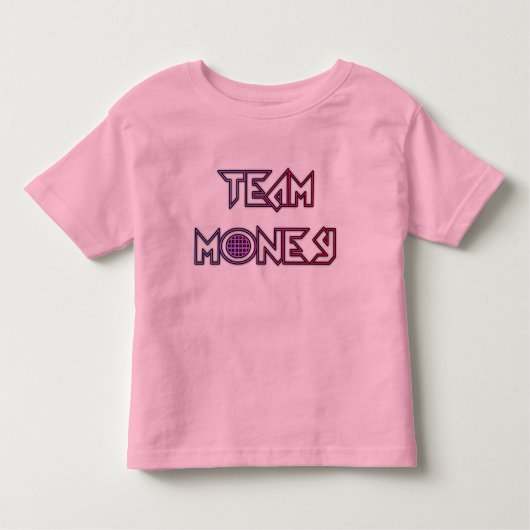 Toddler naar shirt voor verkoop. (Voorkant)