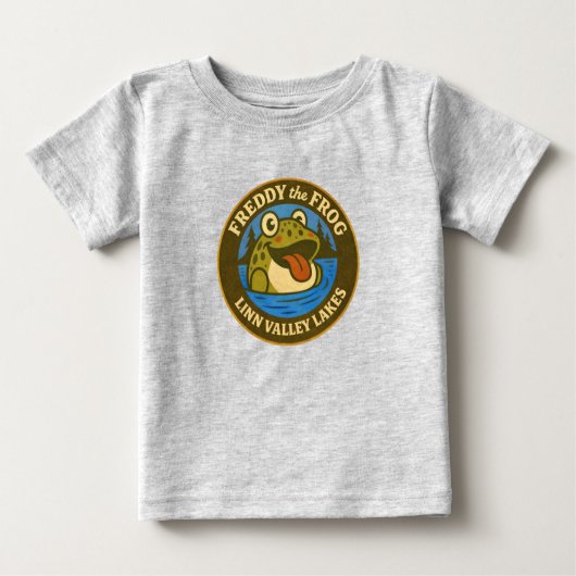 Toddler or Baby. Linn Valley. Lakes Tee Shirt with (Voorkant)