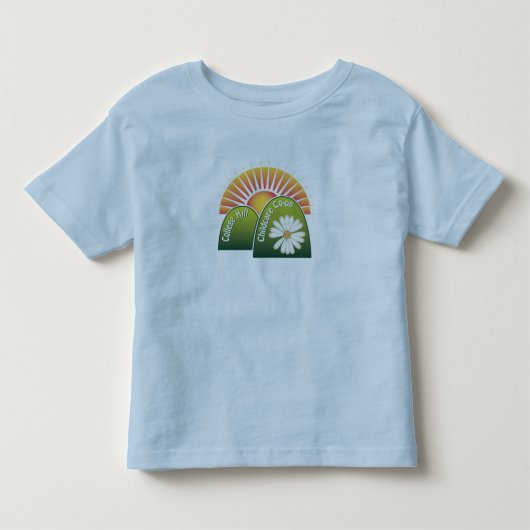 Toddler-Ringer korte hoes Kinder Shirts (Voorkant)