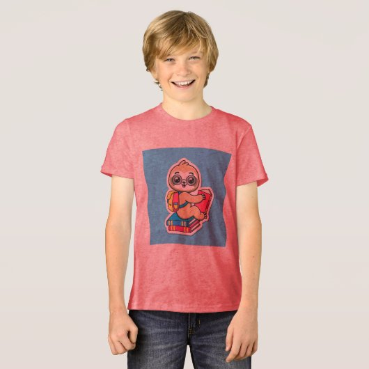 Toddler Sloth Tri-Blend Shirt (Voorkant volledig)