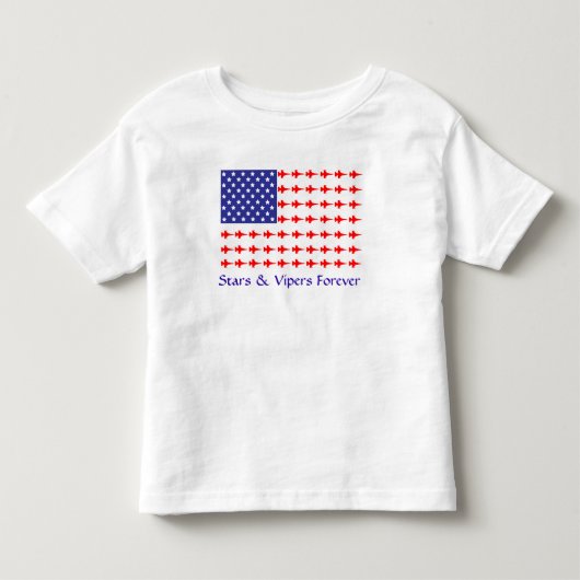 Toddler Stars & Vipers Forever Shirt (Voorkant)
