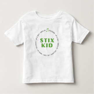 TODDLER - Stix Kind voor/achter (witte/lichte kleu Kinder Shirts