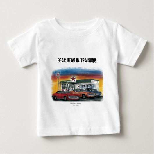 Toddler T-Shirt - Cruis'in Camaros (Voorkant)
