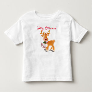 Toddler T-Shirt Holiday Rudolph