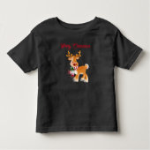Toddler T-Shirt Holiday Rudolph (Voorkant)