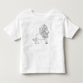 Toddler T-shirt - Lion (Voorkant)