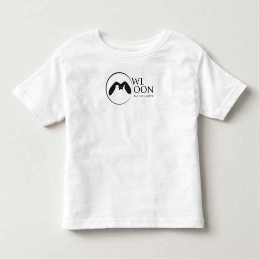 Toddler T-shirt Owl Moon Logo (Voorkant)