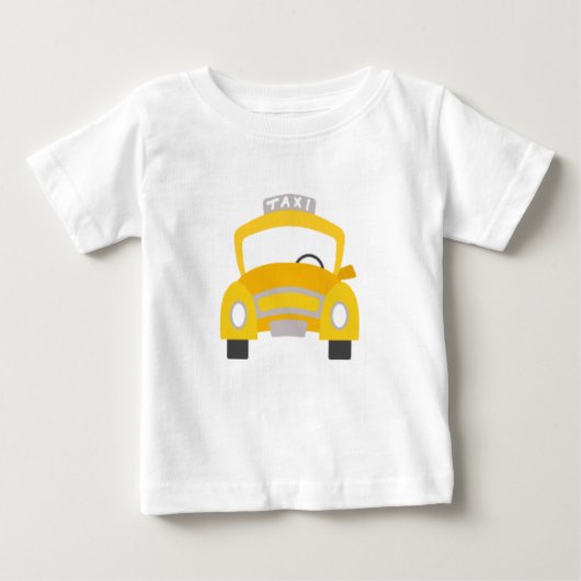 Toddler Taxi T-Shirt (Voorkant)