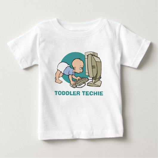 TODDLER TECHIE T SHIRT OF (Voorkant)